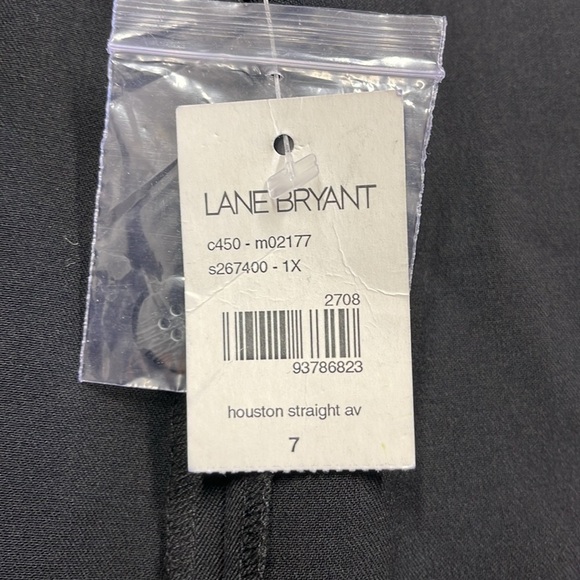 Lane Bryant NWT Black Right Fit Houston Dress Pants Size 26 - Picture 10 of 12